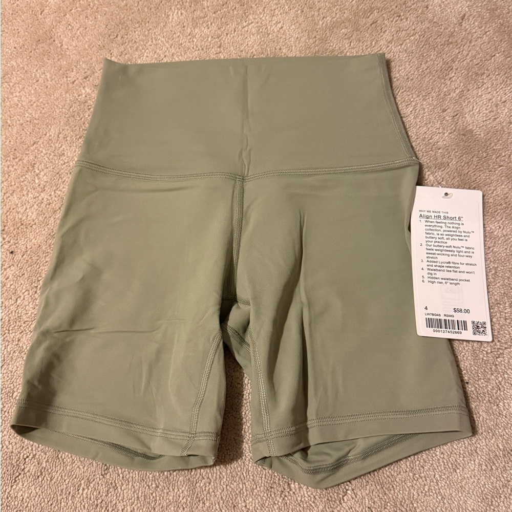 Lululemon align shorts 6”